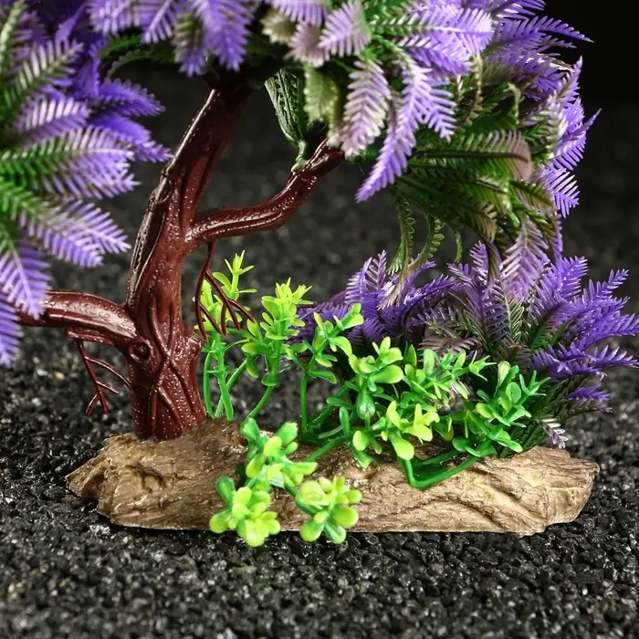 Растение для аквариума и террариума, 11&times;21 см