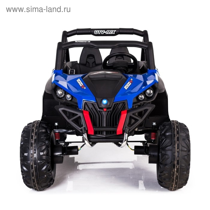 Электромобиль «БАГГИ», полный привод 4WD, кожаное сиденье, цвет синий Электромобиль «БАГГИ», полный привод 4WD, кожаное сиденье, цвет синий