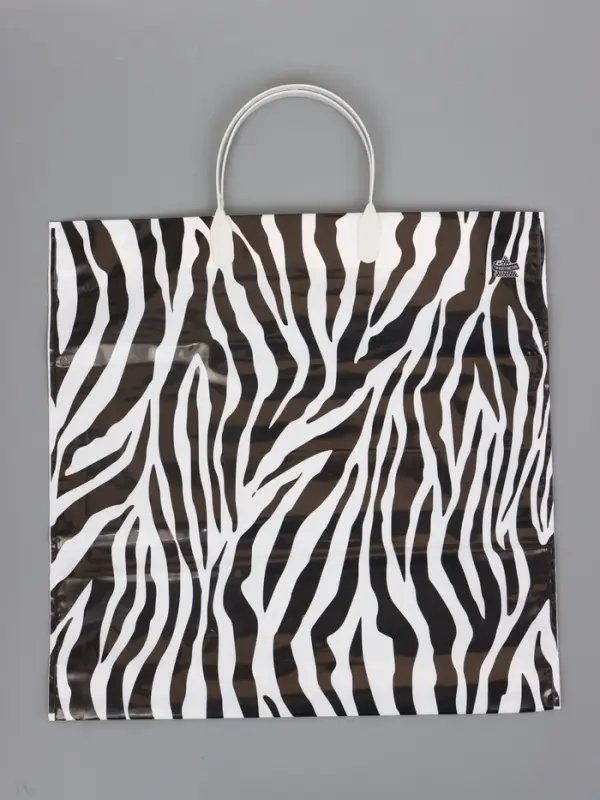 Пакет подарочный Зебра 35 х 36 см 85 мкм