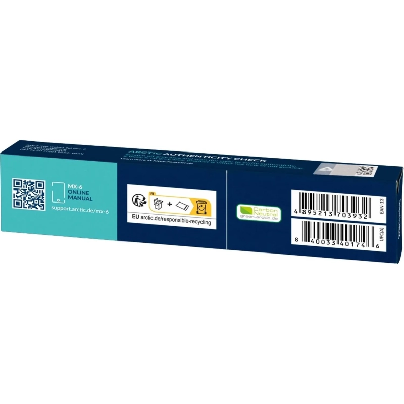 Термопаста Arctic Cooling  MX-6 Thermal Compound 8-gramm (ACTCP00081A)