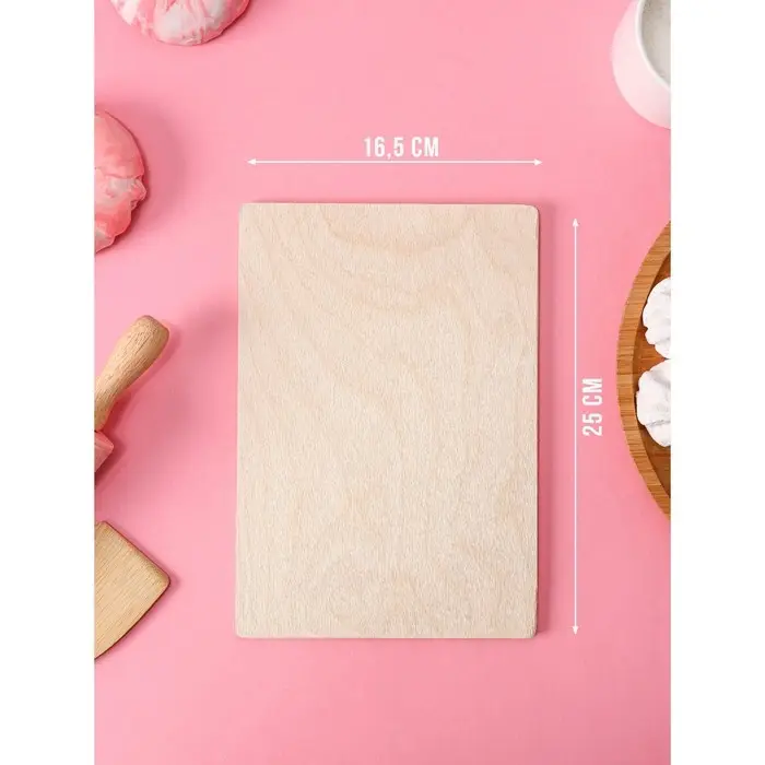 Доска разделочная деревянная Доляна «Правила дома, наша семья», 25×16,5 см