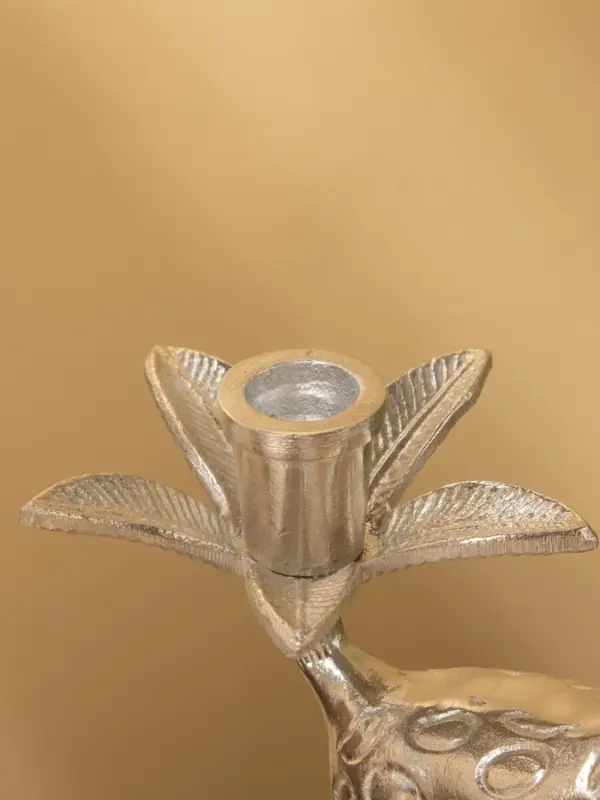 Подсвечник  Подсвечник "Жираф" алюминий 22,5х11,5х23 см