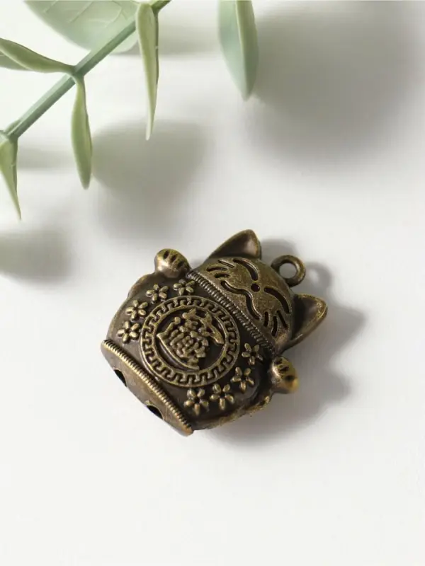 Сувенир металл "Котик Манэки-нэко" 1х3х3,3 см