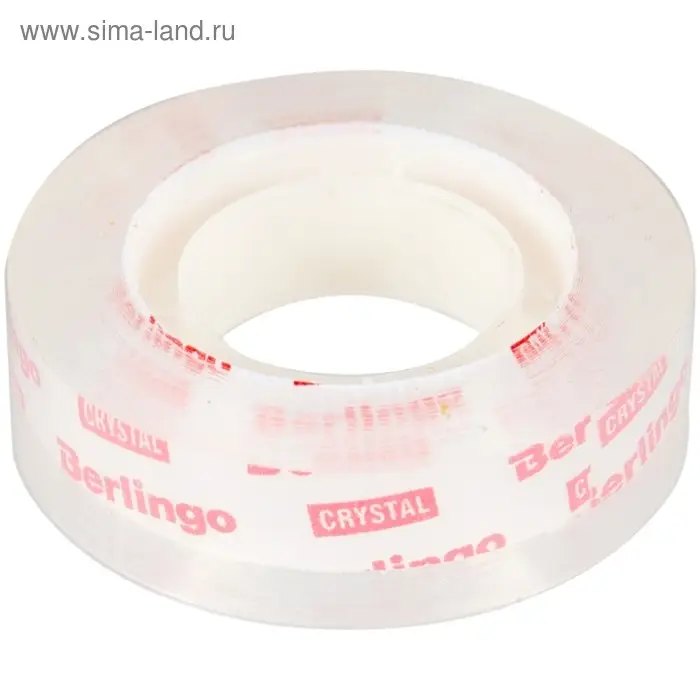 Клейкая лента канцелярская 12 мм х 33 м Berlingo, прозрачная Клейкая лента канцелярская 12 мм х 33 м Berlingo, прозрачная