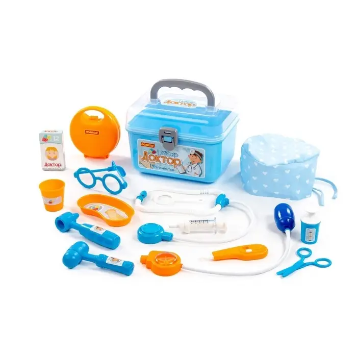 Игровой набор &laquo;Доктор №15&raquo; в чемоданчике, 14 предметов