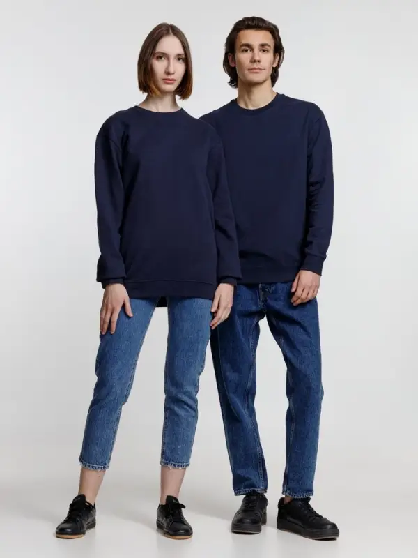 Свитшот унисекс Columbia, темно-синий, размер XS Свитшот унисекс Columbia, темно-синий, размер XS