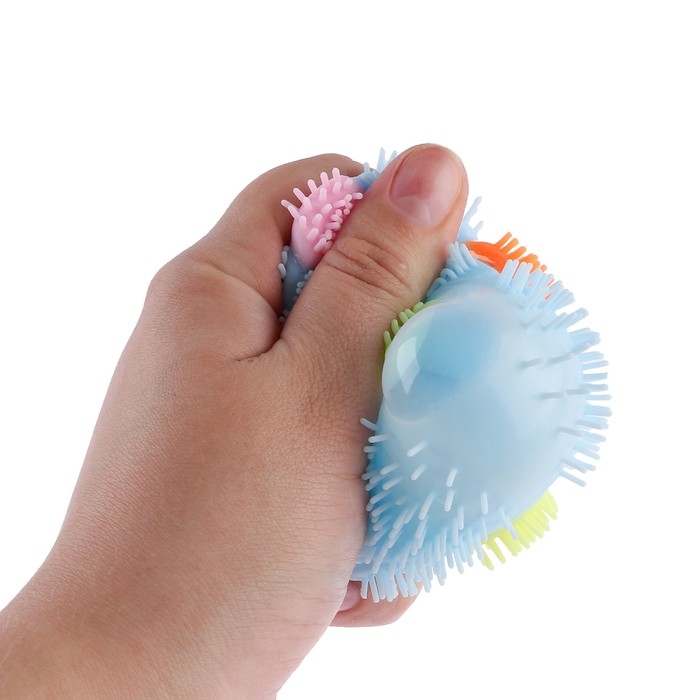 Ёжка «Мячик» световой, цвета МИКС Ёжка «Мячик» световой, цвета МИКС