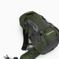 Рюкзак тур 65+5л, 30*20*53, отдел на шнурке, 5нар+2вн кармана, цвет хаки