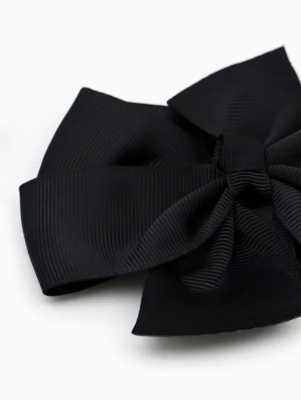 Бант для волос на заколке чёрный, Принцессы Дисней