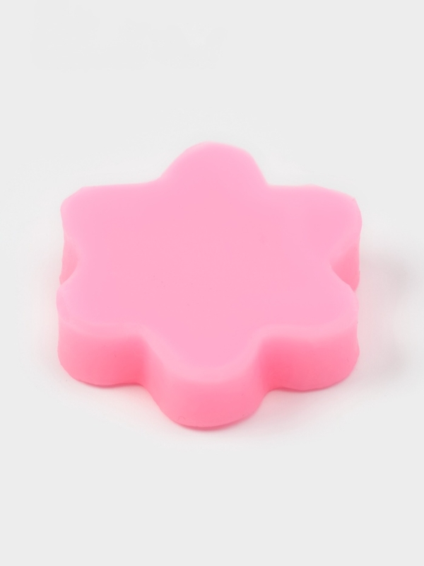 Молд для заливки Доляна &laquo;Фиалка&raquo;, силикон, 5,5&times;5,5&times;1,2 см, розовый