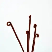 Синельная проволока набор 50 шт., коричневая, 30 см