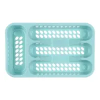 Лоток для столовых приборов тм VETTA Кантри, 4 секции, 33х19,5х4,5см, пластик