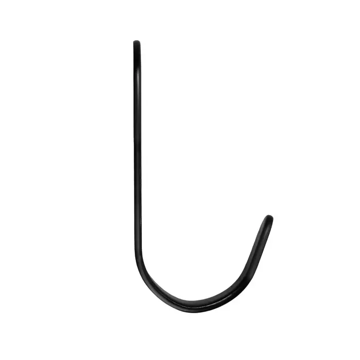 Крючок мебельный ТУНДРА TKO016, однорожковый, черный, 10 шт. Крючок мебельный ТУНДРА TKO016, однорожковый, черный, 10 шт.