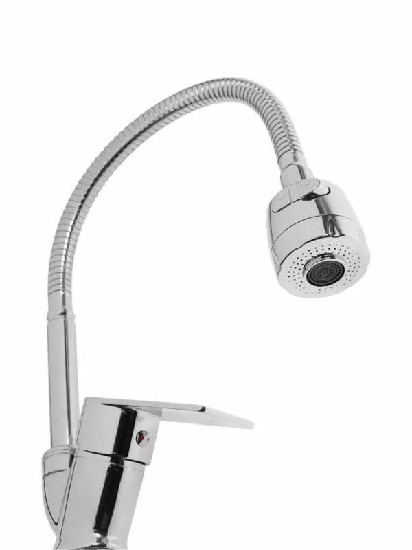 Смеситель для кухни VADOOM V843803, с гибким изливом, корпус цинк