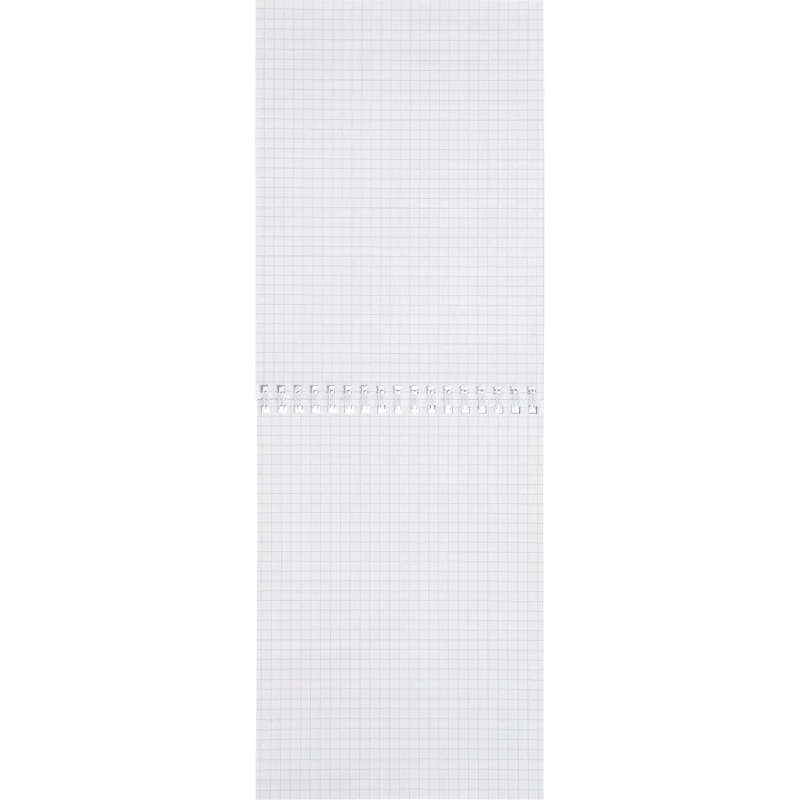 Бизнес-тетрадь А5 80л Attache Градиент Синий клетка, 65г, греб, УФ-лак