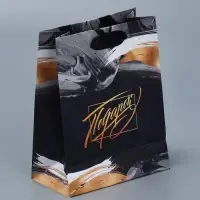 Пакет подарочный ламинированный, упаковка, &laquo;Особенный подарок&raquo;, S 12 х 15 х 5.5 см