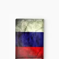 Обложка на военный билет, триколор, МИКС