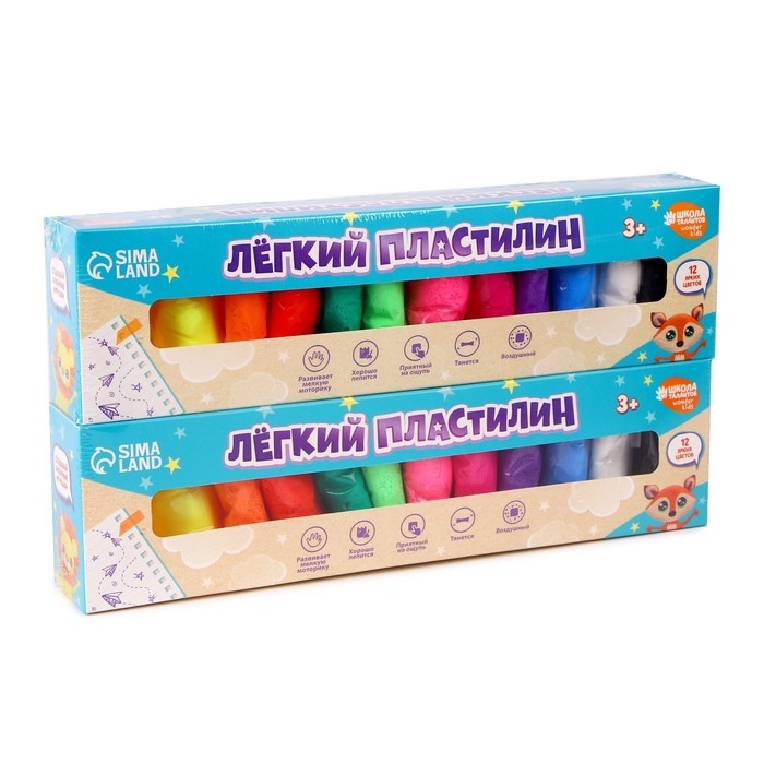 Воздушный пластилин, 24 шт. Воздушный пластилин, 24 шт.
