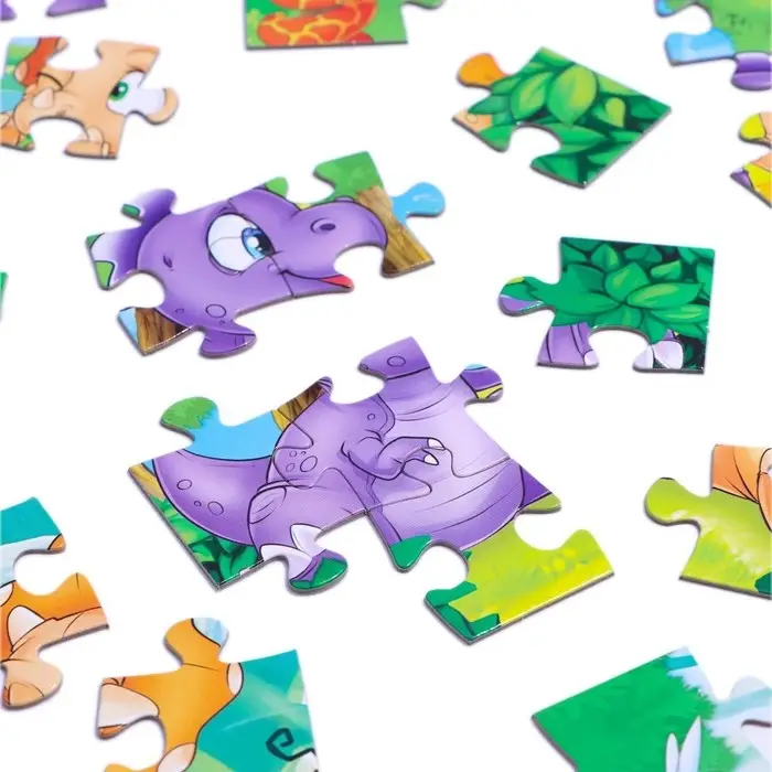 Пазл «Весёлые динозаврики», 24 элемента Пазл «Весёлые динозаврики», 24 элемента