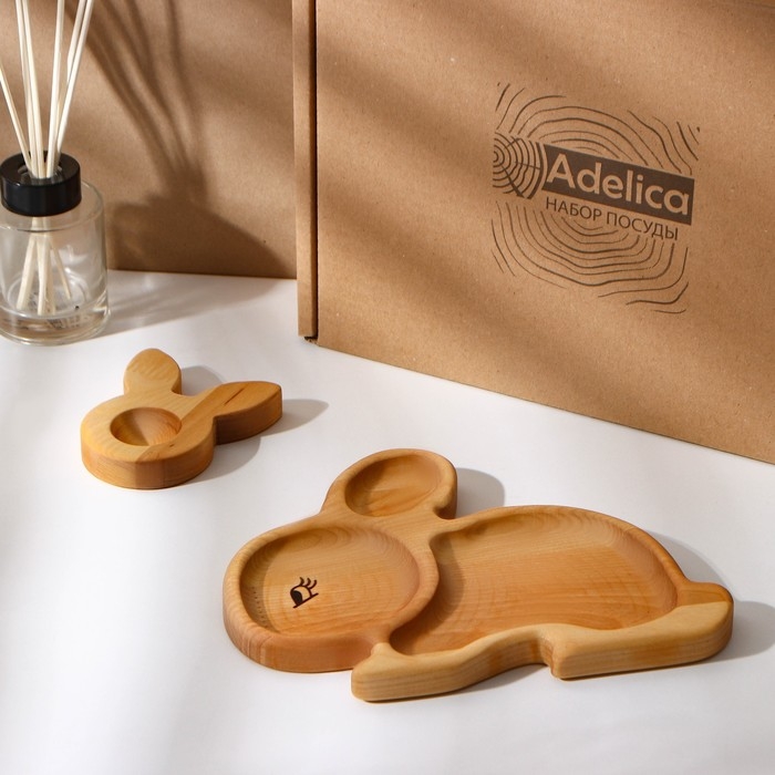 Пасхальный набор Adelica, менажница, подставка под яйцо, термонаклейки на 7 яиц, 22×18 см Пасхальный набор Adelica, менажница, подставка под яйцо, термонаклейки на 7 яиц, 22×18 см