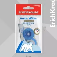 Корректирующая лента 4.2 мм &times; 5 м, ErichKrause Arctic white, супер-белая, европодвес
