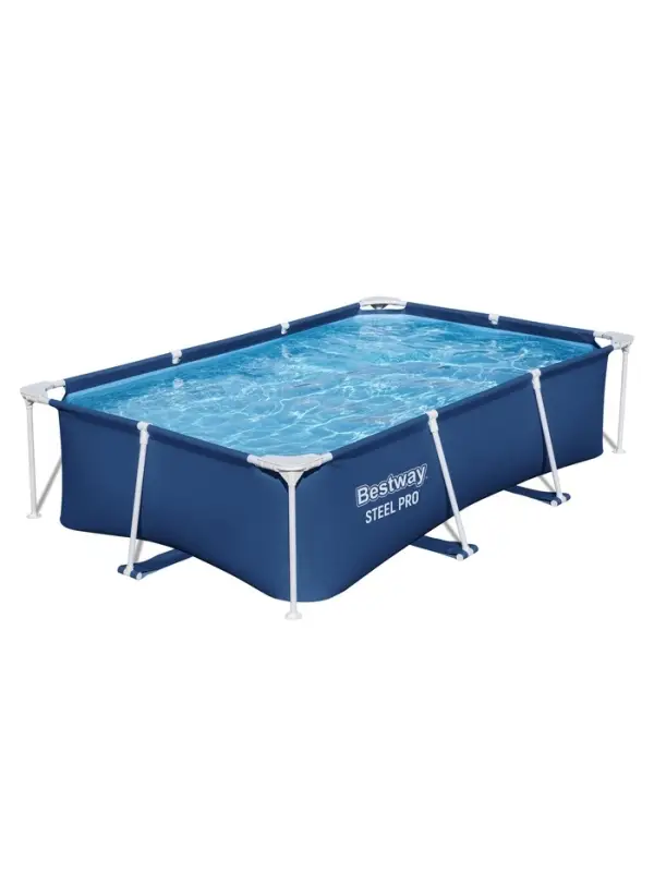Бассейн каркасный Steel Pro, 259&times;170&times;61 см, прямоугольный, 56403 Bestway