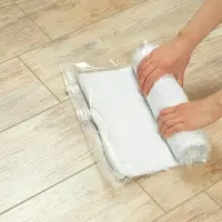 Пакет вакуумный тм VETTA, дорожный скручивающийся, без клапана, 40х60см