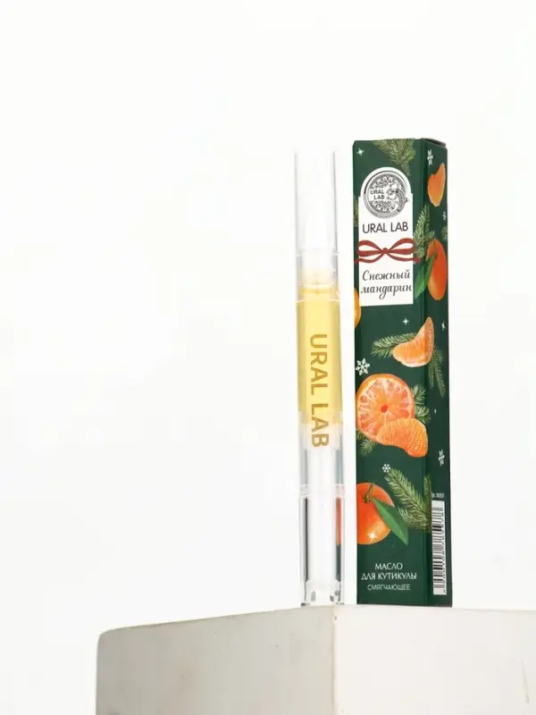Масло для кутикул в карандаше, снежный мандарин, 2 г, URAL LAB