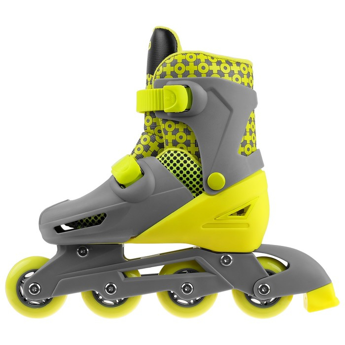 Роликовые коньки раздвижные ONLYTOP, р. 30-33, колёса PVC 64 мм Роликовые коньки раздвижные ONLYTOP, р. 30-33, колёса PVC 64 мм