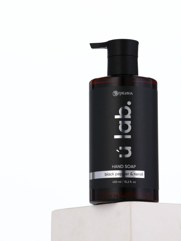 ULAB Жидкое мыло для рук "Черный перец и нероли", 450 мл