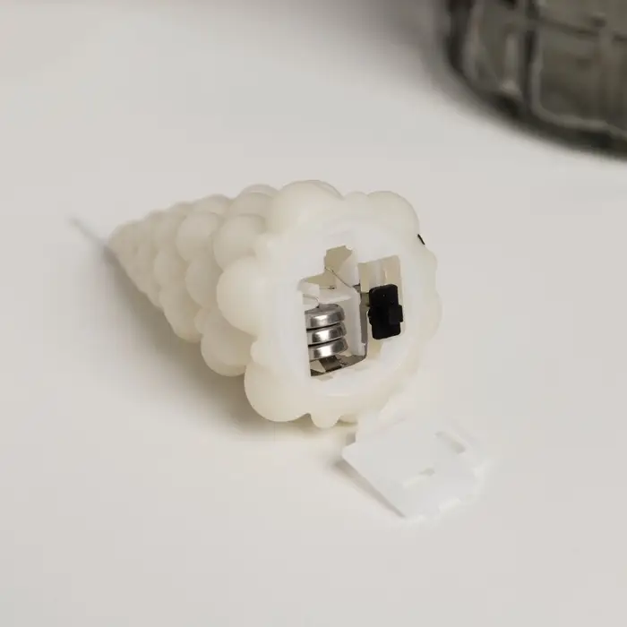 Светодиодная фигура &laquo;Ёлочка&raquo; 10&times;5 см, от батареек AG13&times;3, свечение тёплое белое