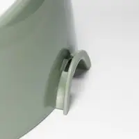 Лего-миска для животных &laquo;Фокси&raquo;, 300 мл, с наклоном, пластик, цвет фисташковый