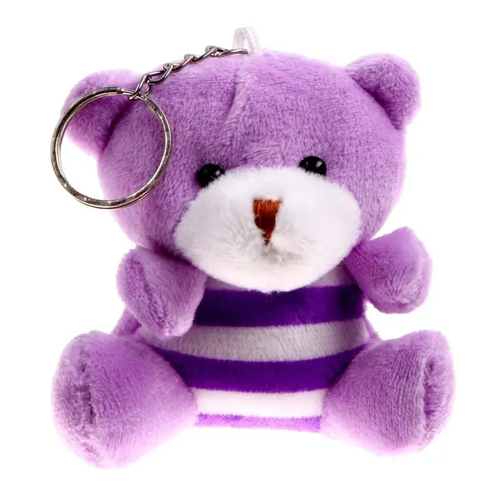 Брелок «Медведь в тельняшке», 8 см, цвета МИКС Брелок «Медведь в тельняшке», 8 см, цвета МИКС