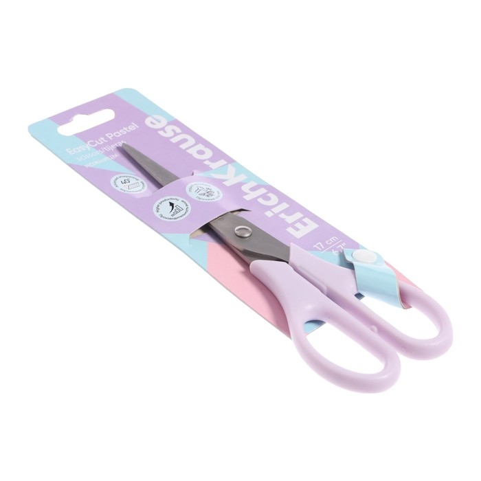 Ножницы 17 см ErichKrause EasyCut Ножницы 17 см ErichKrause EasyCut "Pastel" микс