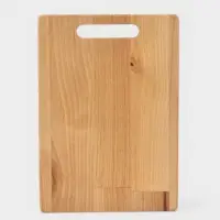 Доска разделочная Классик, пропитана маслом, береза, 20,5х14,5х1,8/1,6 см