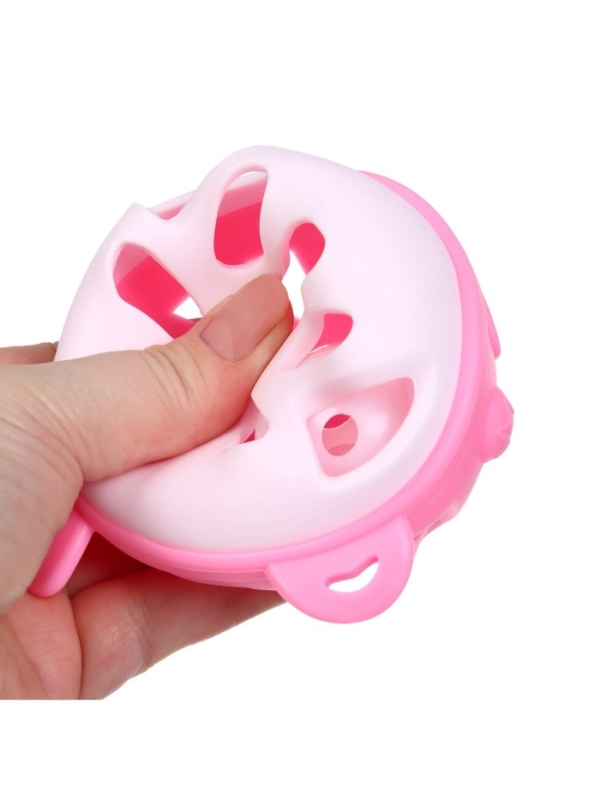 Прорезыватель силиконовый для зубов с погремушкой Крошка Я «Рыбка», в кейсе, розовый Прорезыватель силиконовый для зубов с погремушкой Крошка Я «Рыбка», в кейсе, розовый