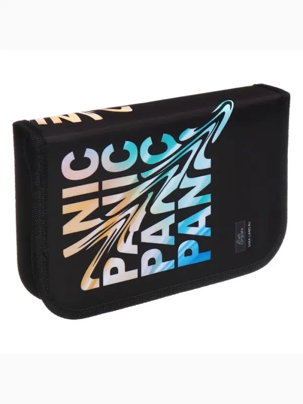 Пенал школьный, 1 секция, 14&times;21&times;4 см &laquo;Тачка panic&raquo;