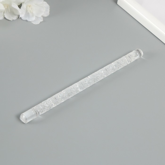 Скалка для творчества акрил Скалка для творчества акрил "Летний узор" 16х1 см