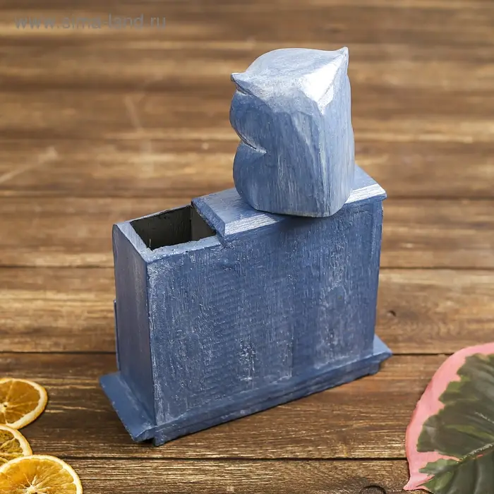 Календарь настольный Календарь настольный "Сова" дерево 18х6х20 см