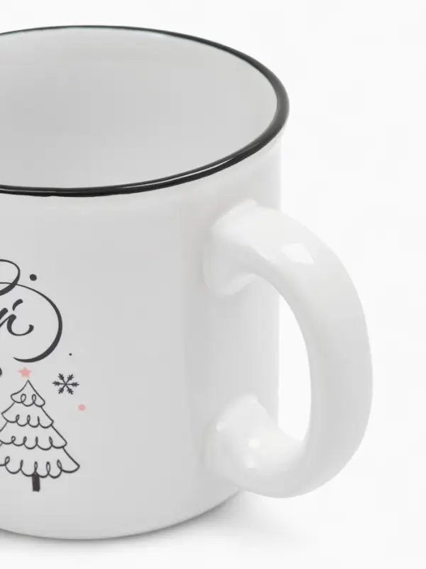 Кружка чайная новогодняя «Новый год исполнит мечты», 530 мл Кружка чайная новогодняя «Новый год исполнит мечты», 530 мл