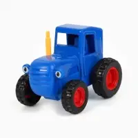 Игрушка трактор с телегой