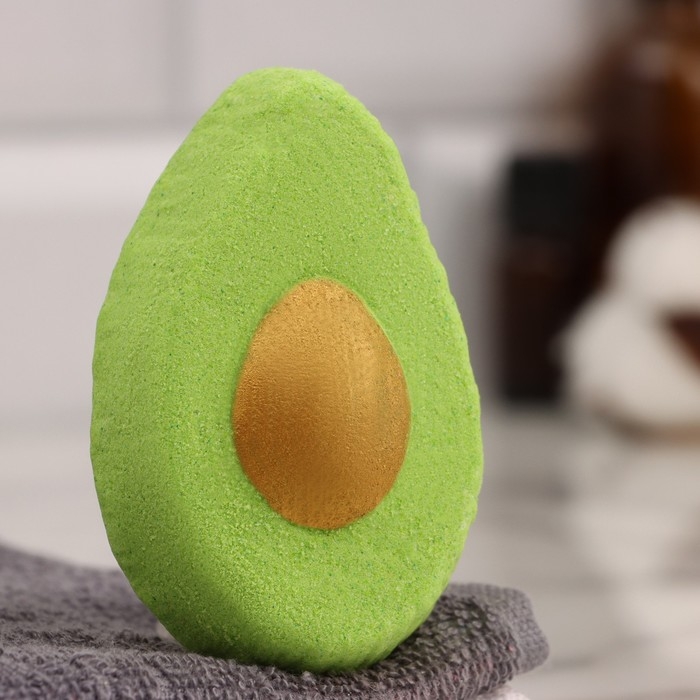 Бомбочка для ванны Бомбочка для ванны "Авокадо", персик, 90 гр "Добропаровъ"