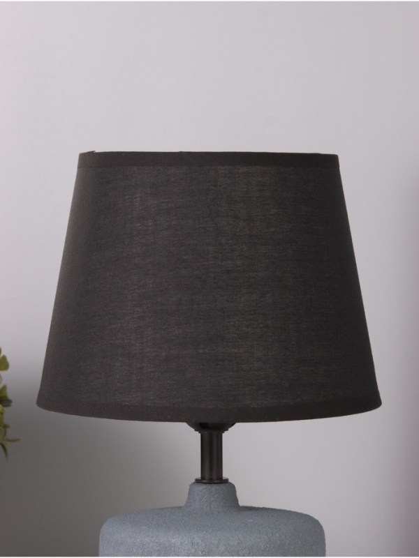 Лампа настольная Лампа настольная "Нана" 1х40Вт Е27 серый 20х20х27,5см МОДЕЛЬ: