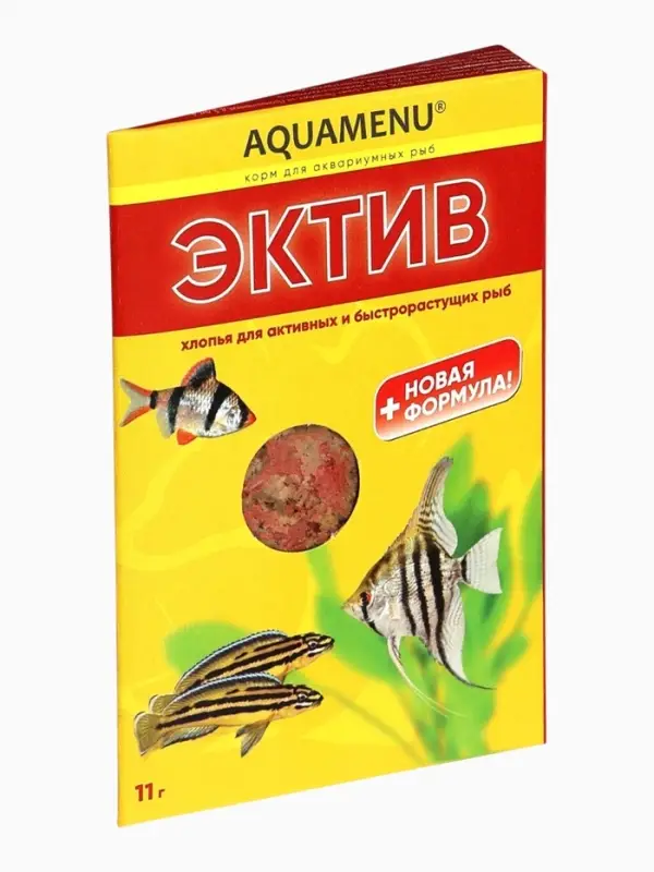 Корм для рыб АКВА МЕНЮ &laquo;Эктив&raquo;, 11 г