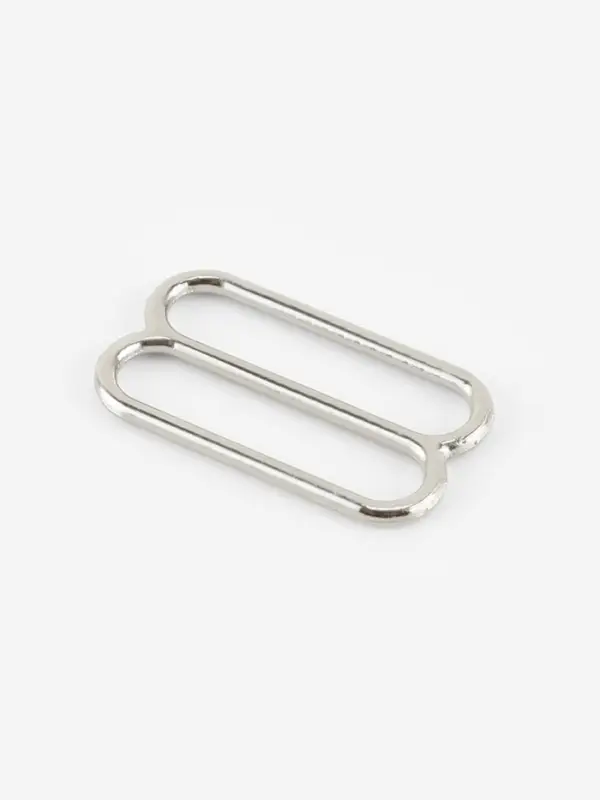 Регулятор для бретелей, металлический, 15 мм, 20 шт., цвет серебряный Регулятор для бретелей, металлический, 15 мм, 20 шт., цвет серебряный