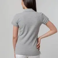 Рубашка поло женская Virma Premium Lady, серый меланж, размер M