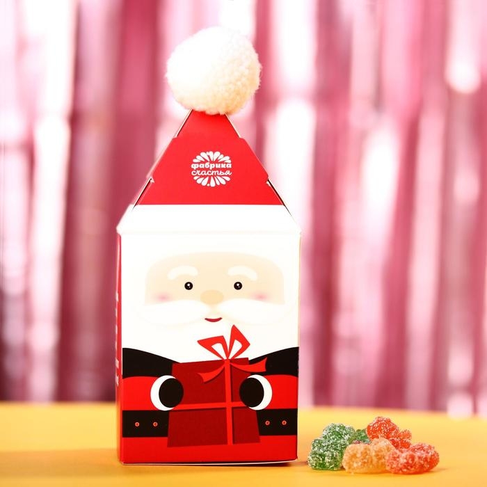 Новый год! Мармелад в коробке «С Новым годом» в форме мишек, 100 г. Новый год! Мармелад в коробке «С Новым годом» в форме мишек, 100 г.