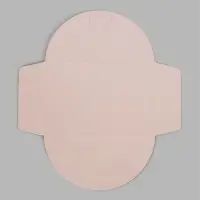 Конверт подарочный для сертификата, 10.5&times;7.2 см, перламутр, серебристый