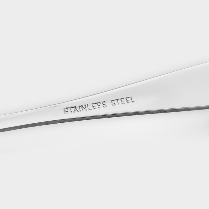 Набор вилок столовых из нержавеющей стали Доляна «Букет», h=20,5 см, 6 шт, цвет серебряный Набор вилок столовых из нержавеющей стали Доляна «Букет», h=20,5 см, 6 шт, цвет серебряный