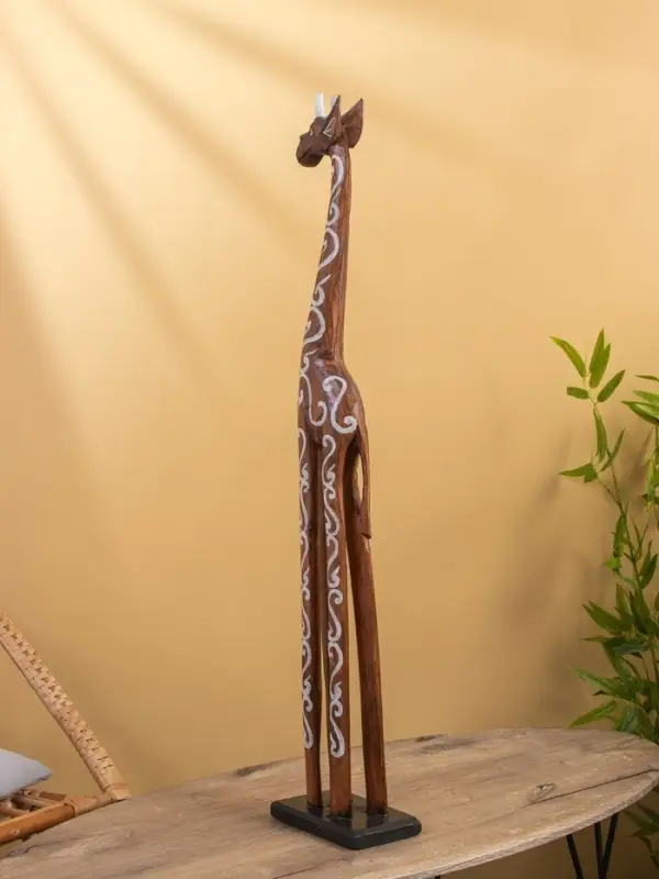Сувенир "Жираф" дерево 100х18х11 см
